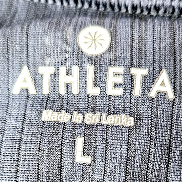 ATHLETA Navy Blue Athletic Shirt - Picture 7 of 10